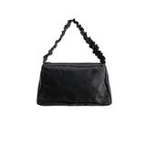 Nylon Small Hobos Shoulder Bag Zipper Strap Plicated Women's Handbag