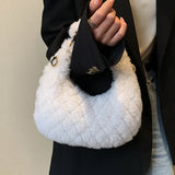 Winter Rhombus Chain Crossbody Bag Matching Shoulder Bag