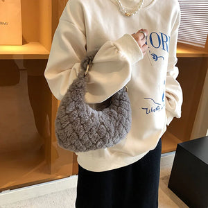 Winter Rhombus Chain Crossbody Bag Matching Shoulder Bag
