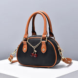 Cherry Small Square Messenger Bag for Women