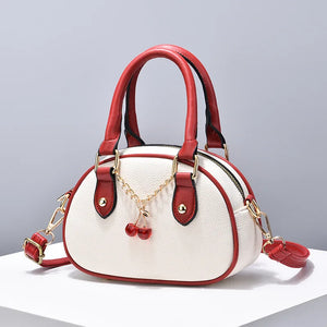 Cherry Small Square Messenger Bag for Women