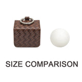 Golf Ball Waist Bag Lightweight Leather Square Waist Pack Storage Case