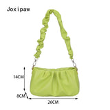 Pleated Handbag Crossbody Bag Large Capacity for Women