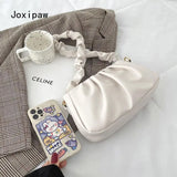 Pleated Handbag Crossbody Bag Large Capacity for Women