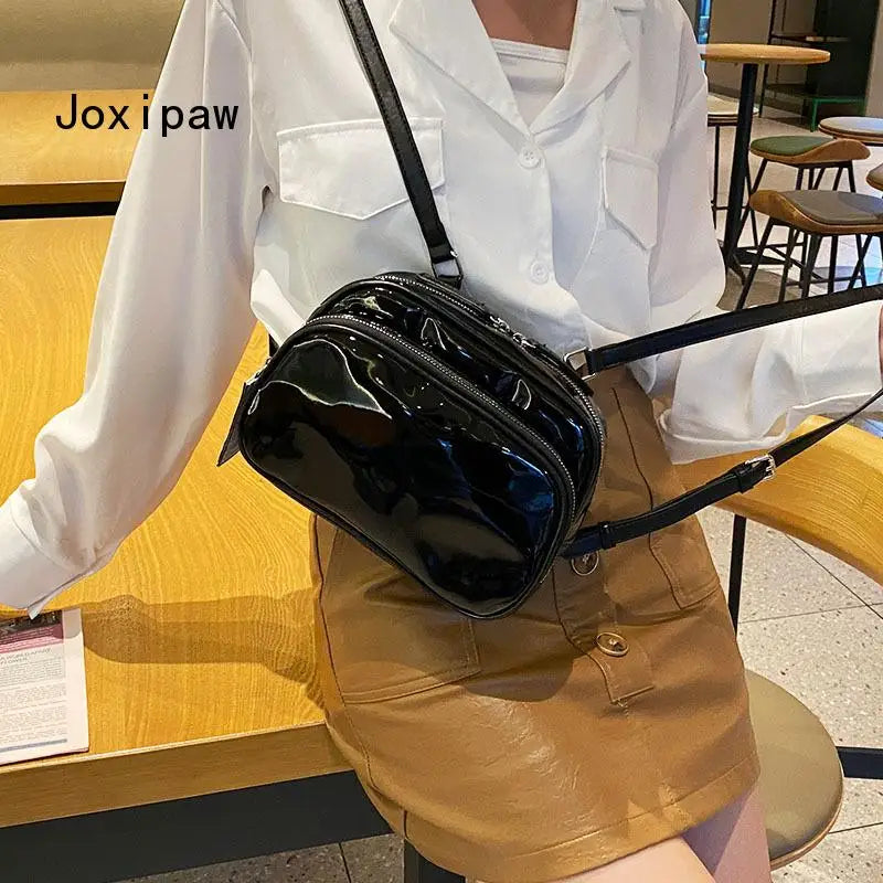 Vintage Casual School Bag Women Small Backpack
