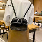 Vintage Casual School Bag Women Small Backpack