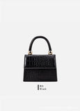 Crocodile Pattern Shoulder Bag Messenger Handbag