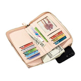 Double-Layer Mobile Phone Purse Clutch Bag Ladies Messenger Shoulder Wallets
