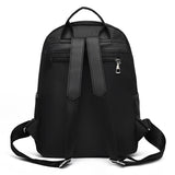 Youth Girl Backpack Multi-pocket Waterproof Nylon College Bag