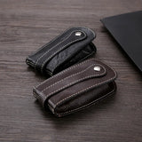 Real Leather Key Holder Car Key Wallet Organizer Key Storage Bag