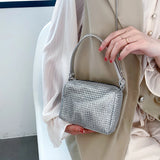 Rhinestone Handbag for Women Shoulder Bag Purse Ladies Crossbody Bag