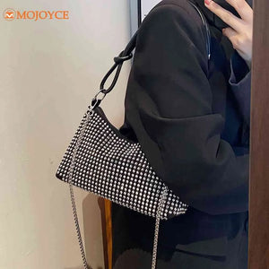 Shining Diamond Women Tote Bag Rhinestone Handbag for Women Bag Purse