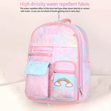 Colorful Grade 3 School Backpack for Girls