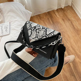 Serpentine Cross-body Bag Four Seasons Small Square Bag