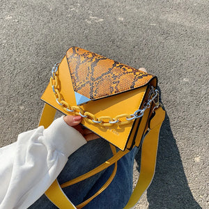 Serpentine Cross-body Bag Four Seasons Small Square Bag