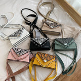 Serpentine Cross-body Bag Four Seasons Small Square Bag