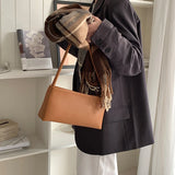 Vintage Casual Lady Shoulder Bag PU Leather
