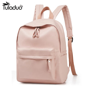 Large Capacity Shoulder Bag PU Backpack for Women