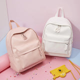 Large Capacity Shoulder Bag PU Backpack for Women