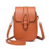 Small Solid Shoulder Bag for Women