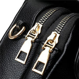 Small Solid Shoulder Bag for Women