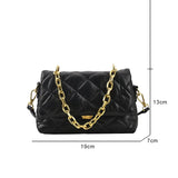 Women's Shoulder Bag Weaving PU Leather Messenger Bag