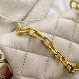 Women's Shoulder Bag Weaving PU Leather Messenger Bag