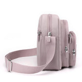 Casual Small Square Bag Lightweight Nylon Multi-compartment Mummy Bag