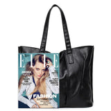 Soft Leather Shoulder Bag Women Large Capacity Handbags