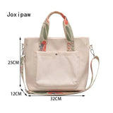 Vintage Large Capacity Shoulder Women Casual Tote Bag