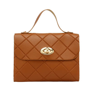 Casual Shoulder Bag PU Solid Female Messenger Bag Small Fresh Small Square Bag