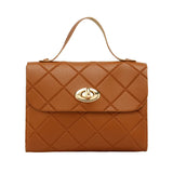 Casual Shoulder Bag PU Solid Female Messenger Bag Small Fresh Small Square Bag