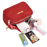 Canvas Small Square Shoulder Messenger Bag for Women