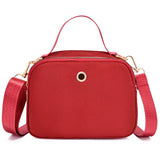 Canvas Small Square Shoulder Messenger Bag for Women