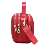 Canvas Small Square Shoulder Messenger Bag for Women