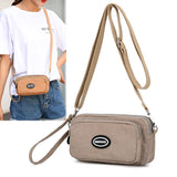 Small Cellphone Messenger Bag Women Shoulder Bag Female Purses Waterproof Nylon