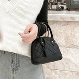 Women's Lingge Embroidery Camera Shoulder Bag