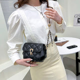 Women's Small Shoulder Messenger Bag Chain Handbag