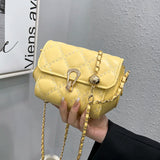 Women's Small Shoulder Messenger Bag Chain Handbag