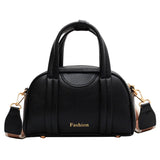 Small Tote Bag Women Shoulder Bags PU Leather Boston Crossbody Handbag