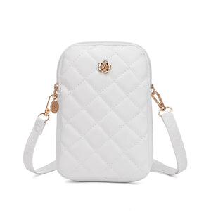 Plaid Soft Female Shoulder Bags Top Phone Pocket Small Women Bag
