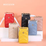 Small Women Bags Phone Bag Soft PU Leather Mini Women Messenger Bag