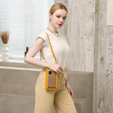 Small Women Bags Transparent Phone Bag Mini Women Messenger Bag