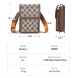 Mini Women Messenger Bag Zipper Phone Bag Small Women Bags