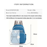 Small Women's Backpack Solid High Nylon Travel Bags Ladies Anti Theft Backpack