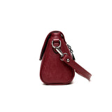 Women's Soft Crossbody PU Leather Handbag Shoulder Messenger Bag