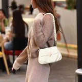 Heart Hasp Crossbody Bag Casual Messenger Bag