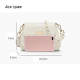 Heart Hasp Crossbody Bag Casual Messenger Bag