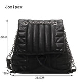 Vintage Drawstring Shoulder Bag for Women