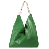 Soft Leather Women's Handbag Retro Tote Shoulder Bag
